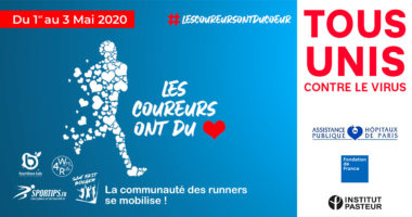 course virtuelle LES COUREURS ONT DU COEUR by web4Run